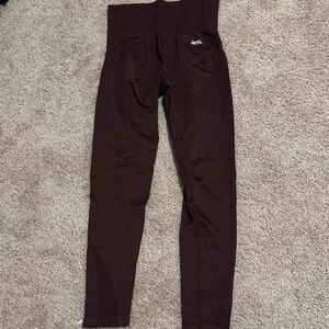 AYBL Dark Brown High-Waisted Leggings